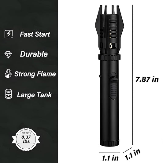 Jet Flame Torch Lighter – Refillable & Windproof