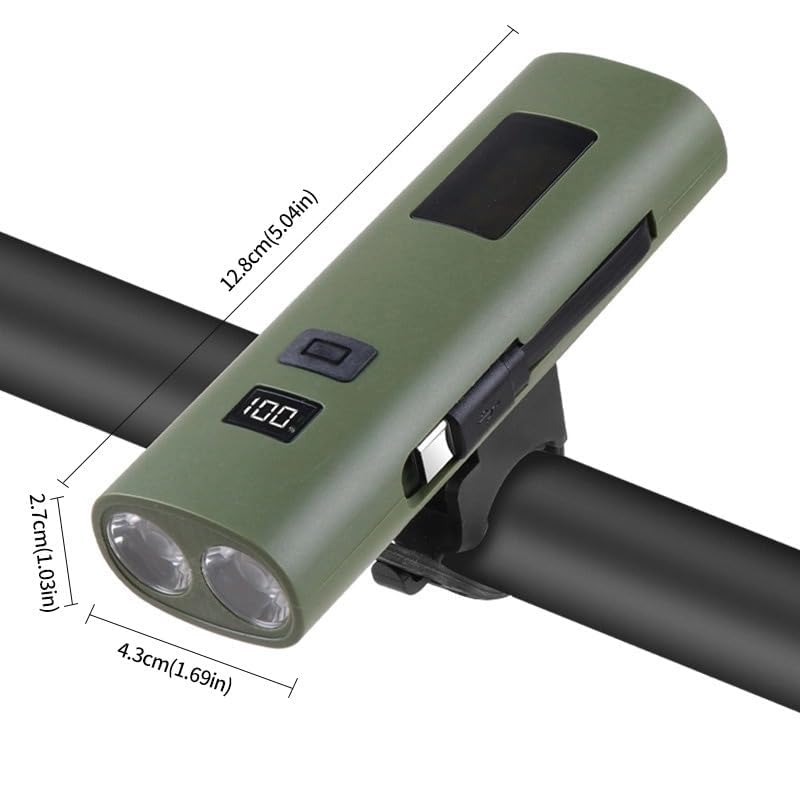 1000LM Rechargeable LED Bike & Cycle Light – Waterproof, Magnetic, Multi-Mode