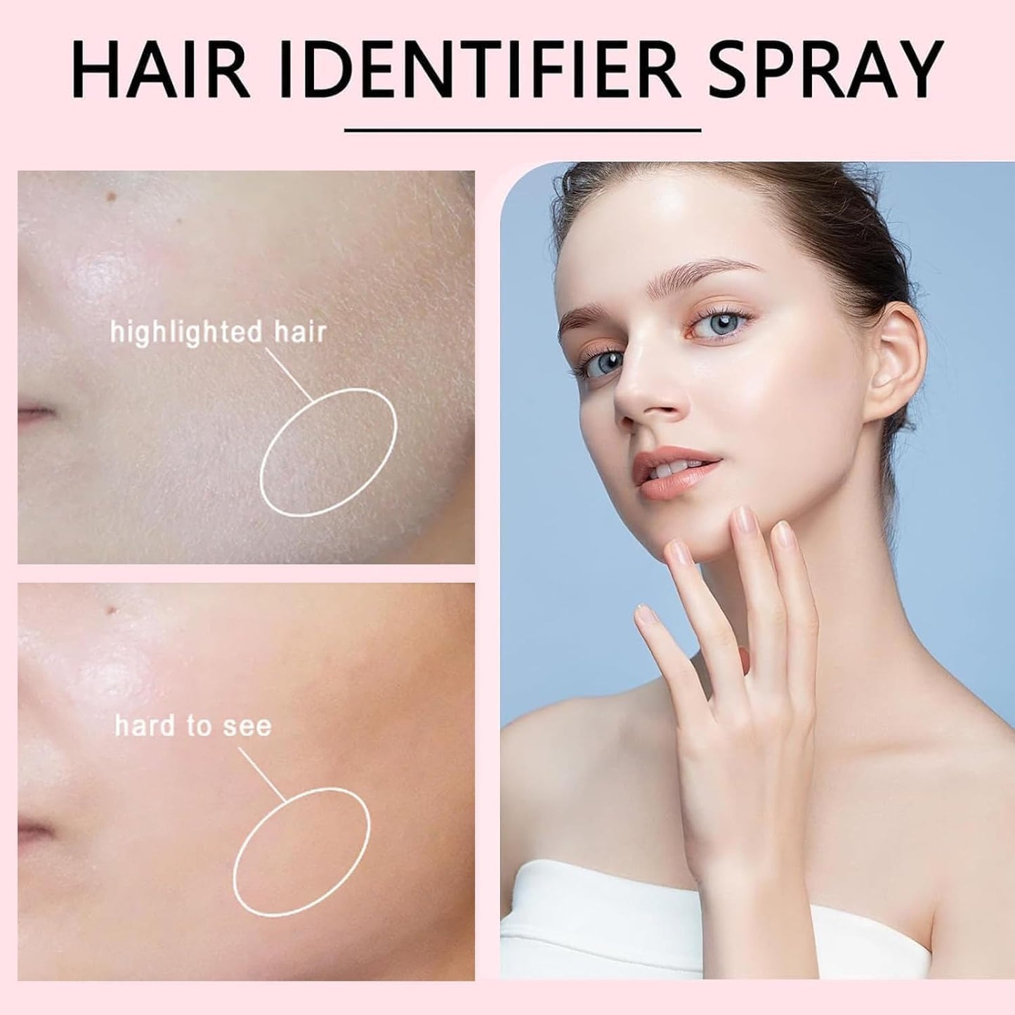 Hair Identifier Spray for Face & Body Shaving | 100ml