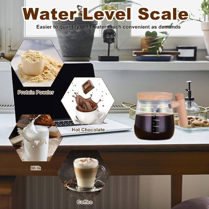 Electric Self-Stirring Coffee Mug