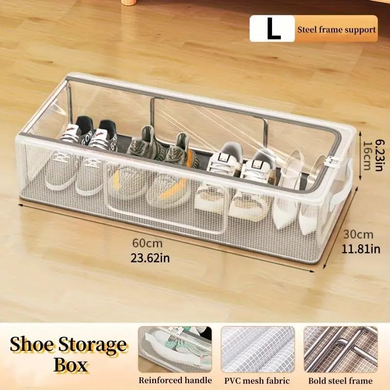 TRANSPARENT SHOES BOX (PACK OF 1)