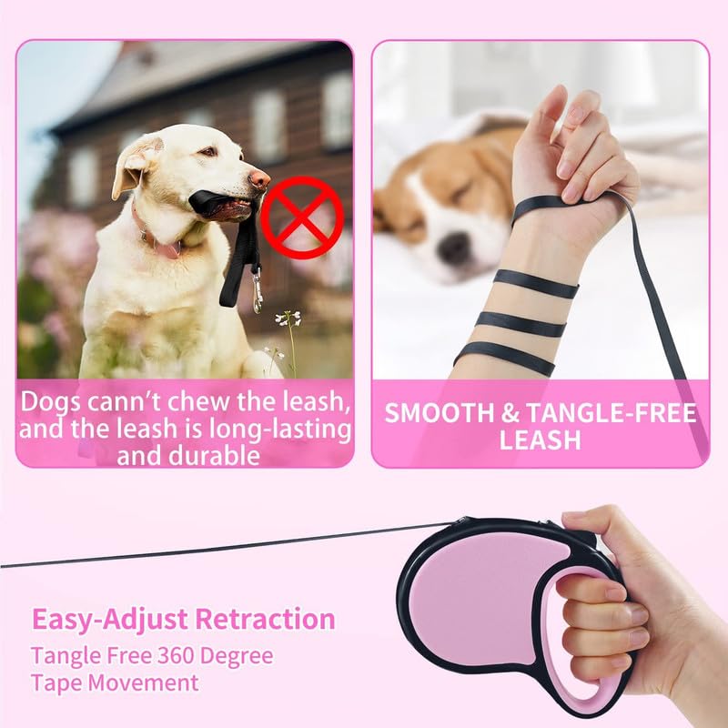 5M Retractable Smart Pet Leash