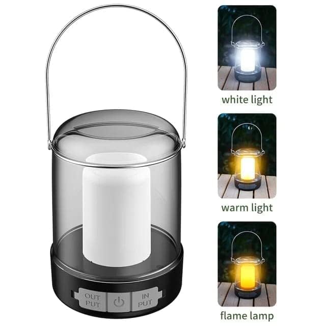 Rechargeable LED Tent Light with 3 Modes