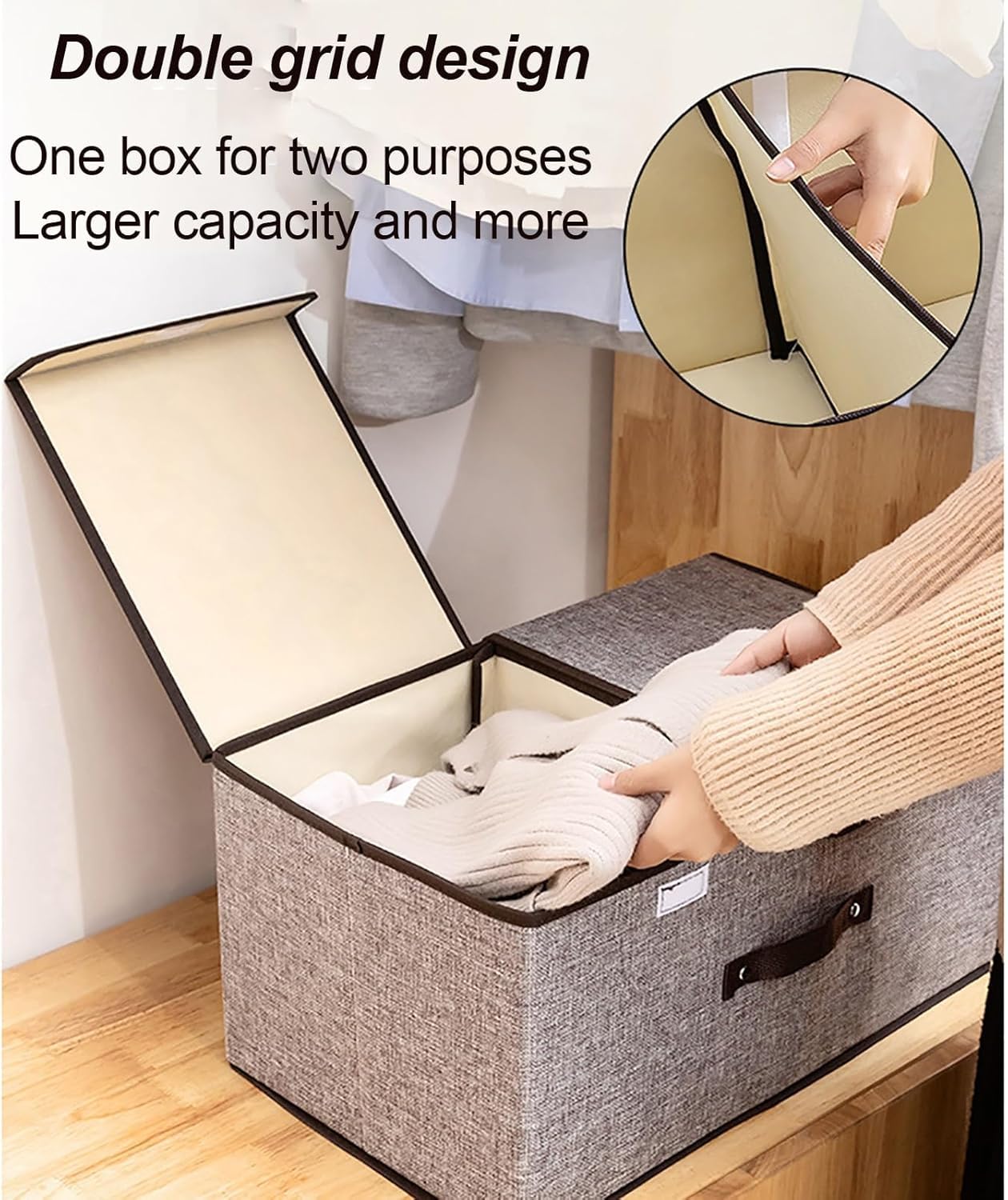 DOUBLE LID STORAGE (2 Pieces)