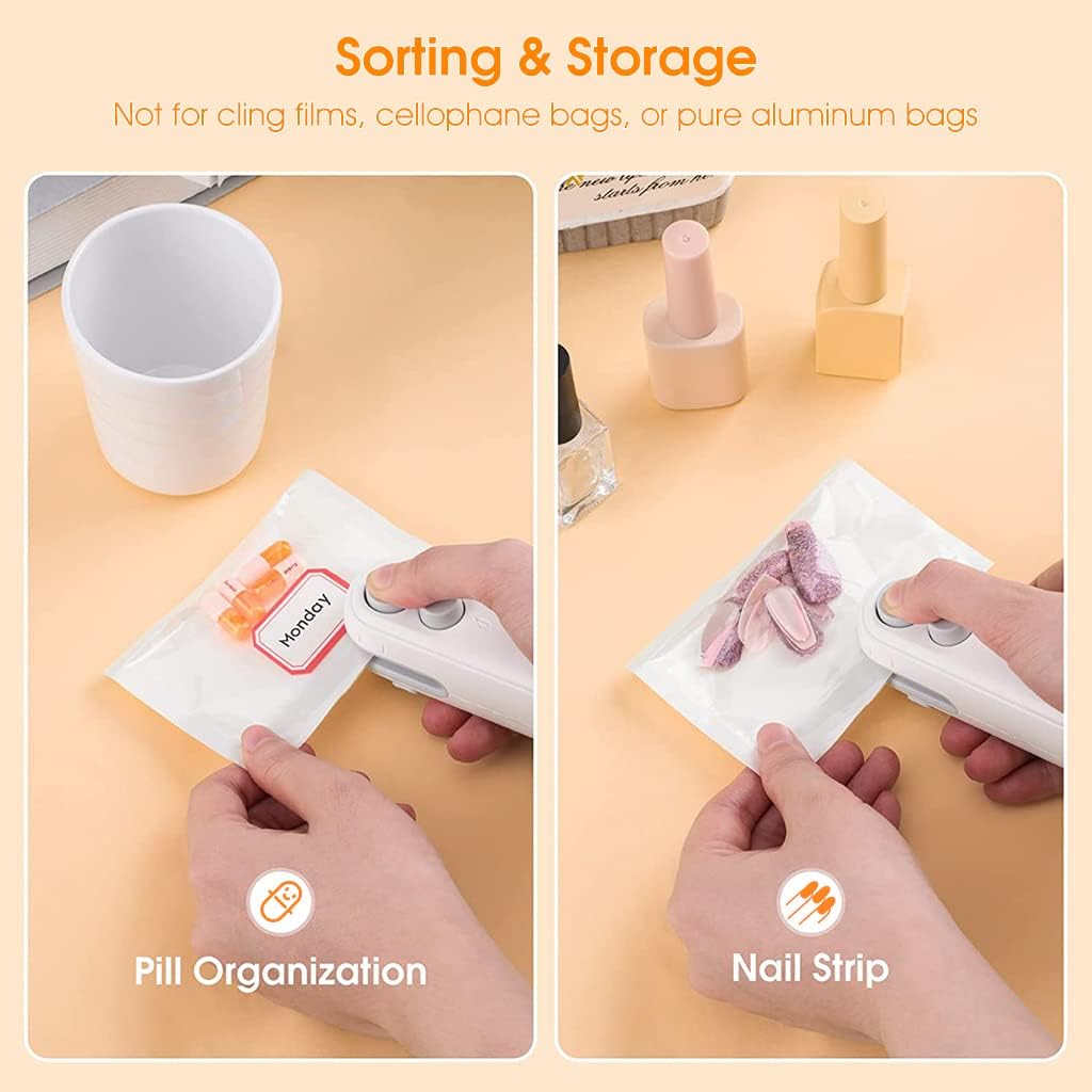 2-in-1 USB Mini Bag Sealer with Cutter