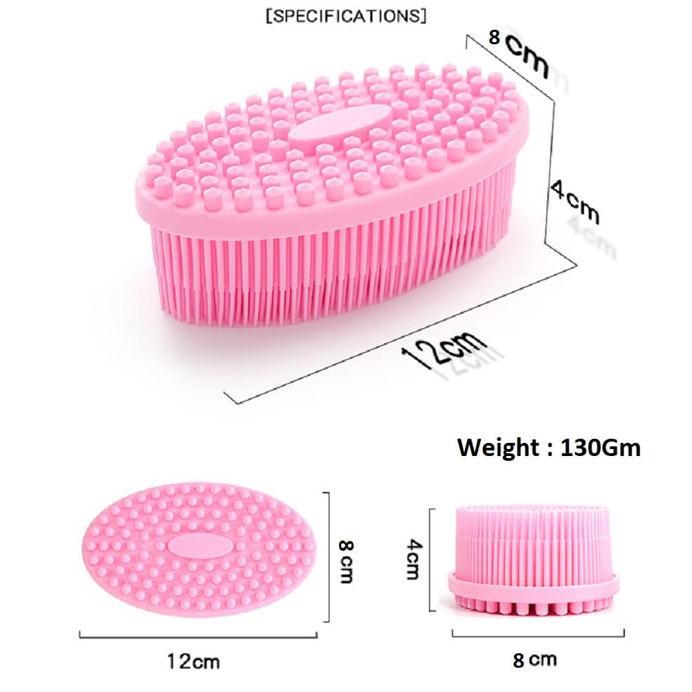 Soft Silicone Body Scrubber Brush for Exfoliation