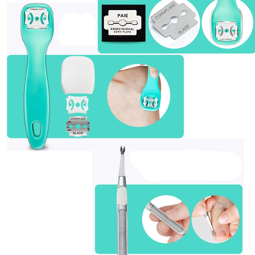 8 Pcs Professional Foot Set Pedicuret Kit