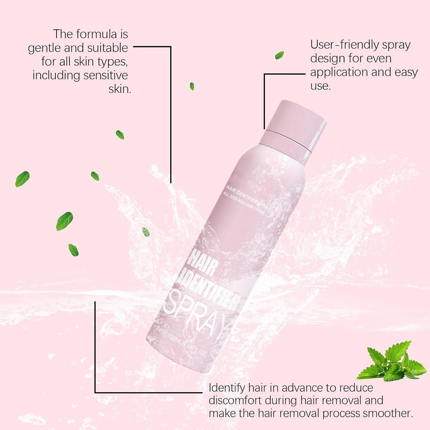 Hair Identifier Spray for Face & Body Shaving | 100ml