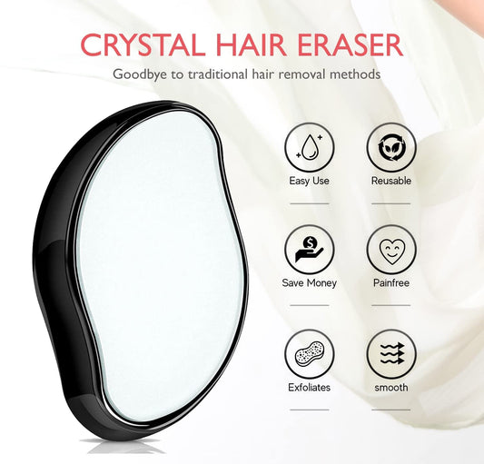 Reusable Crystal Hair Remover – Nano Glass Painless Hair Eraser