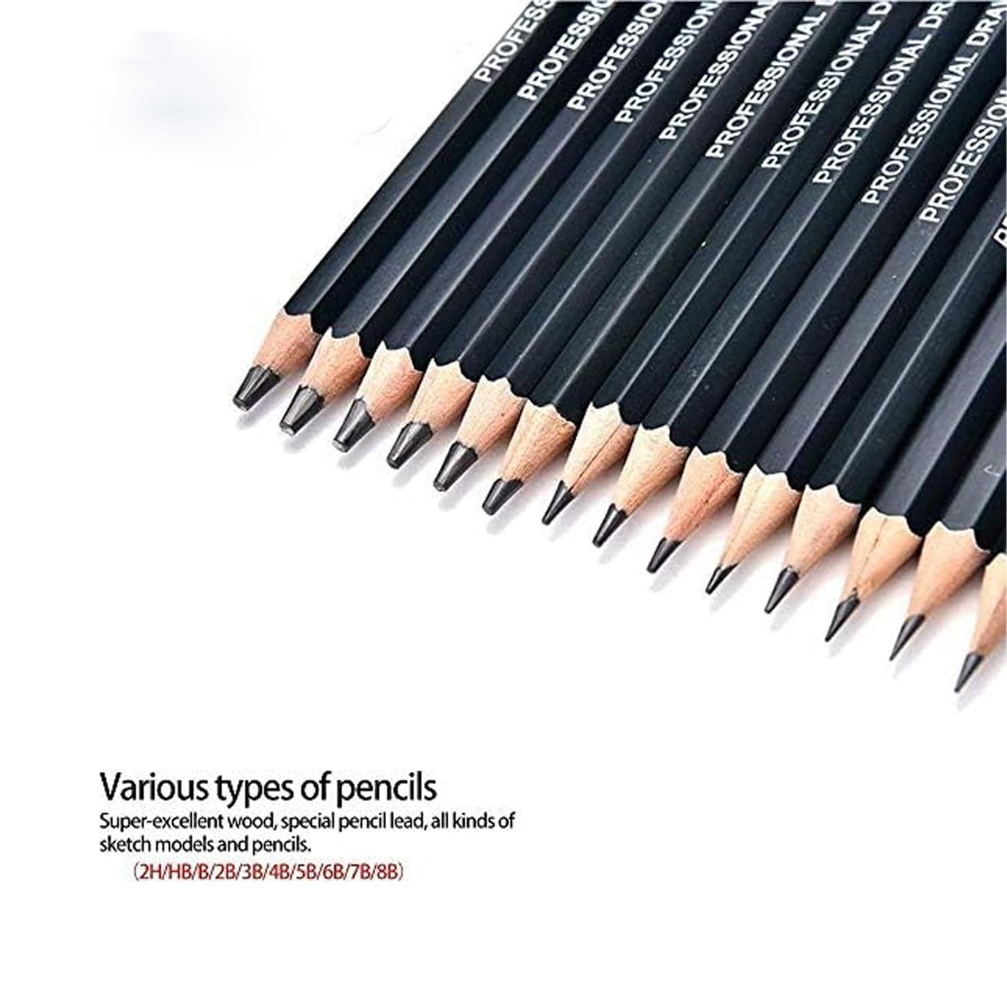 29-Piece Professional Sketching & Drawing Art Kit