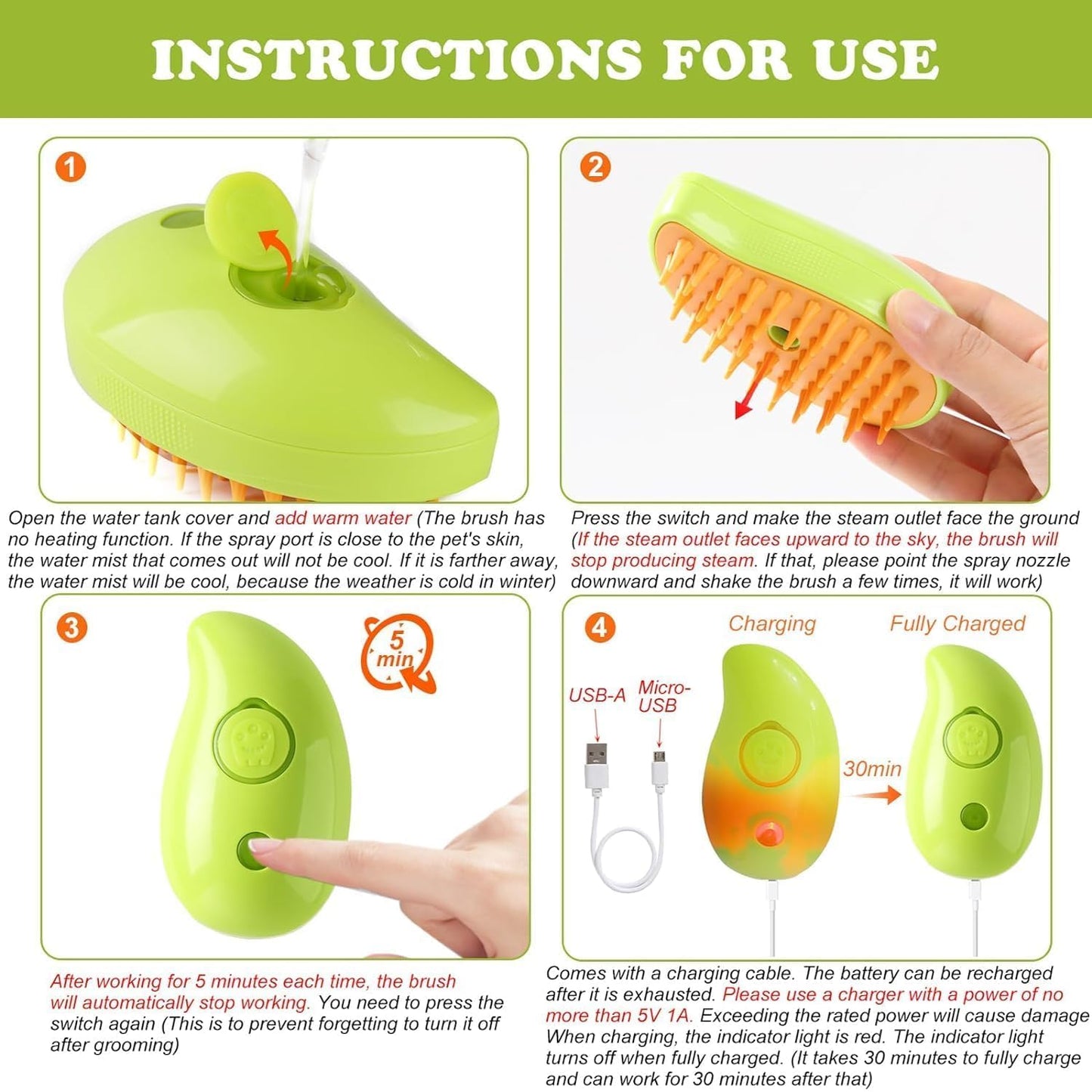 CAT STEAM BRUSH