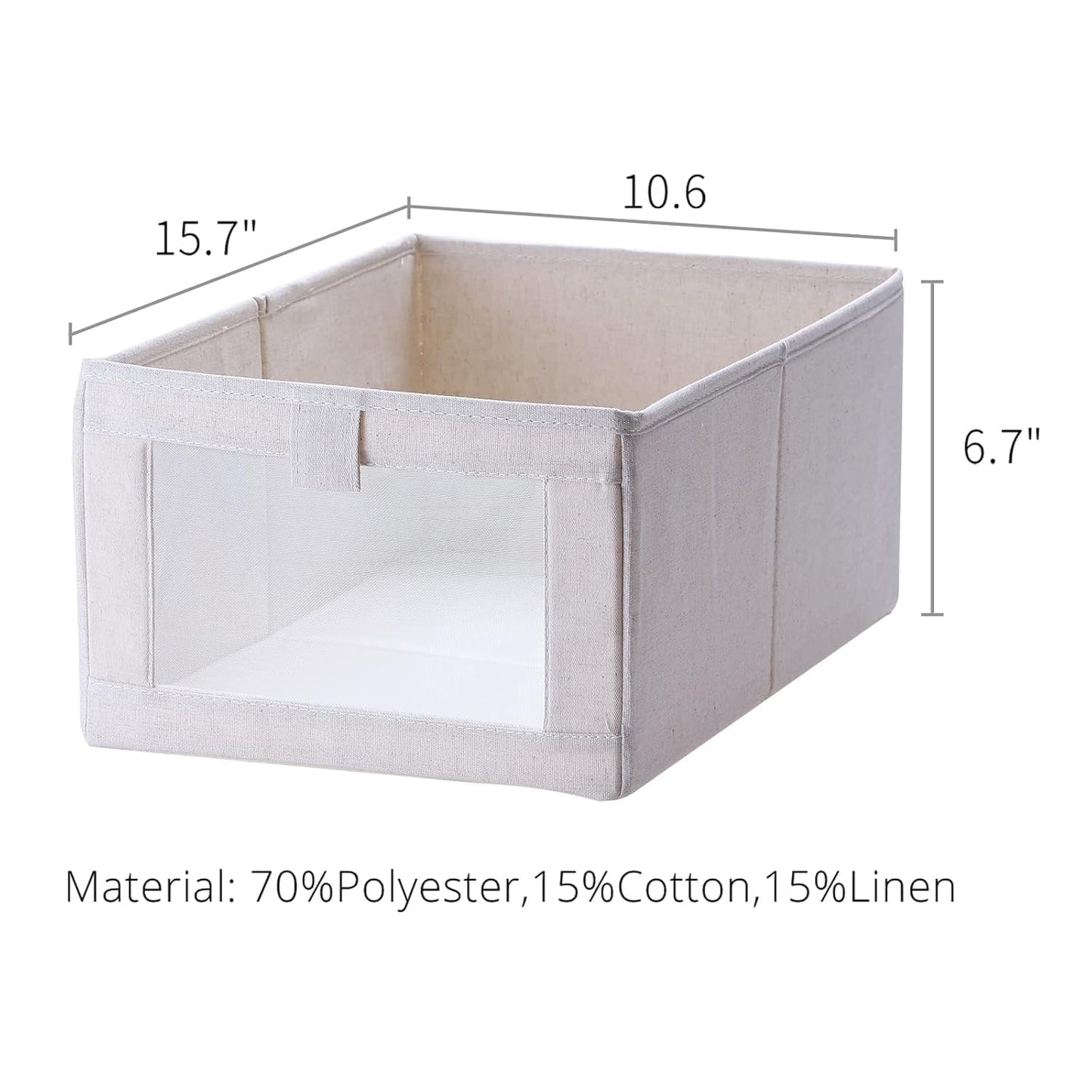 STORAGE BOX WITH WINDOW