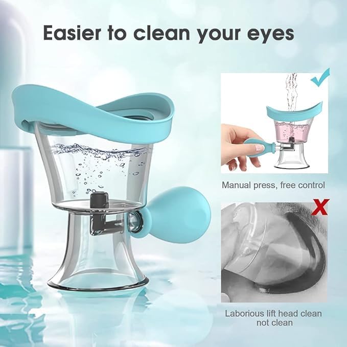 Silicone Eye Wash Cup – Reusable Eye Cleaner