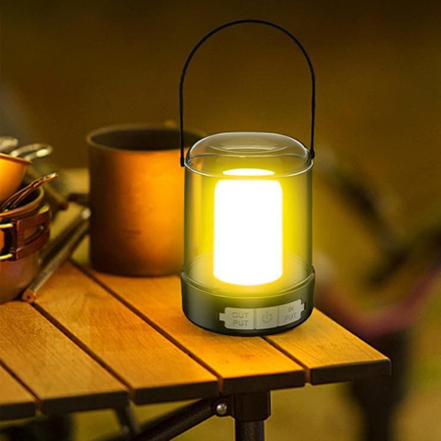 Rechargeable LED Tent Light with 3 Modes
