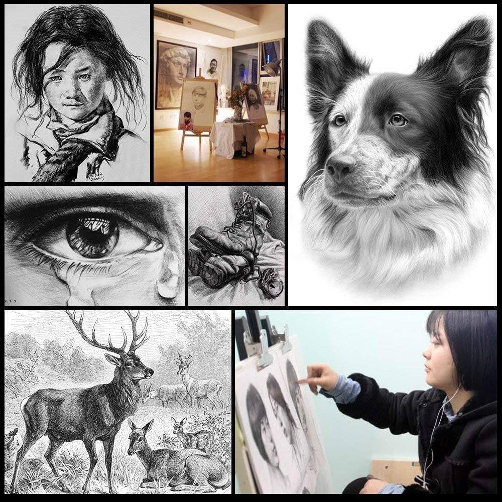 29-Piece Professional Sketching & Drawing Art Kit