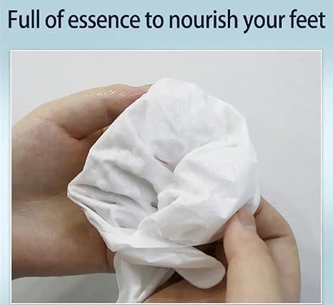 Peeling & Exfoliating Foot Mask for Baby Soft Feet Hydrates Feet Peeling Mask (Rose), 1 Count