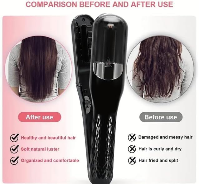 Rechargeable 2-in-1 Hair Split End Remover – Splitend Pro Cutter