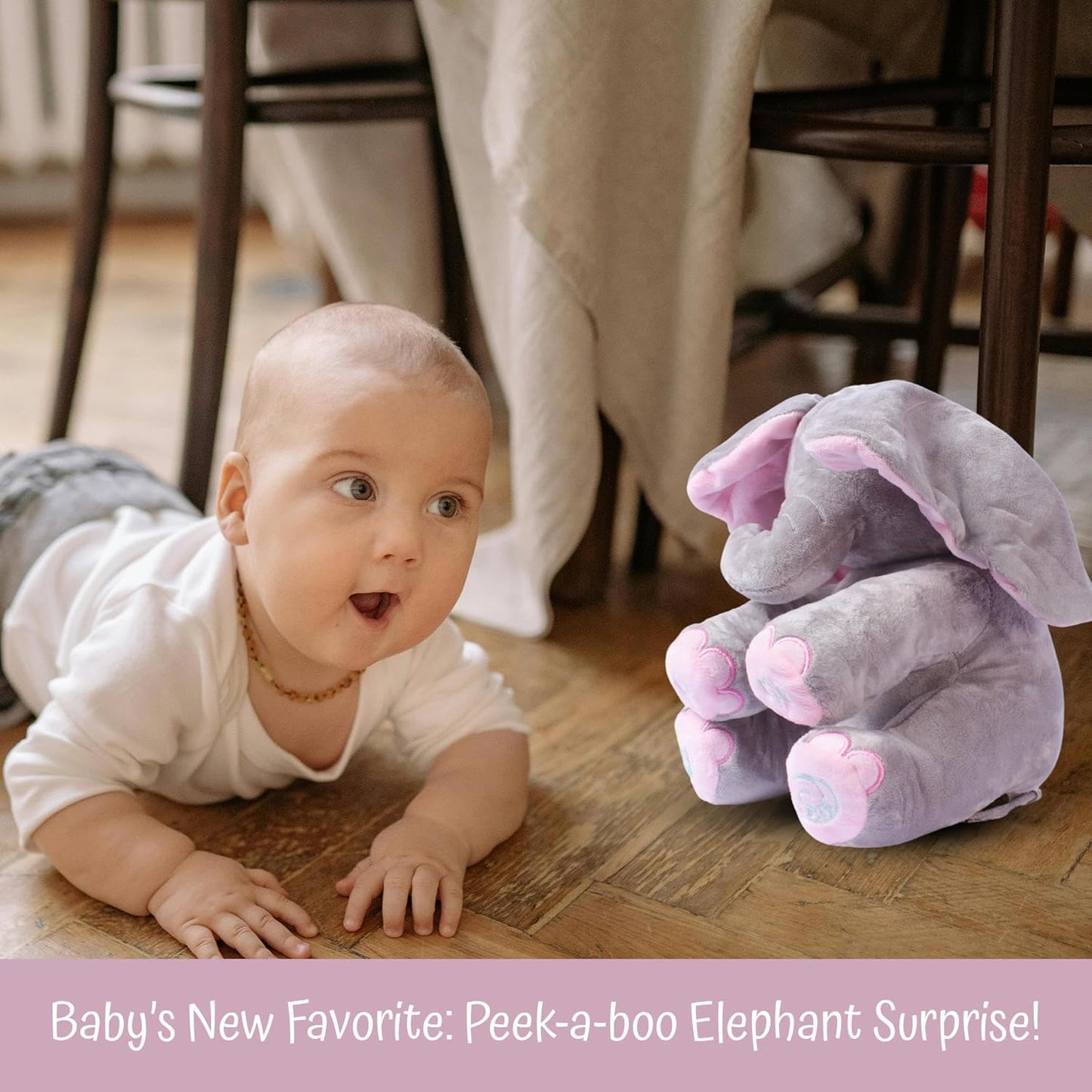 Peek A Boo Elephant Toy