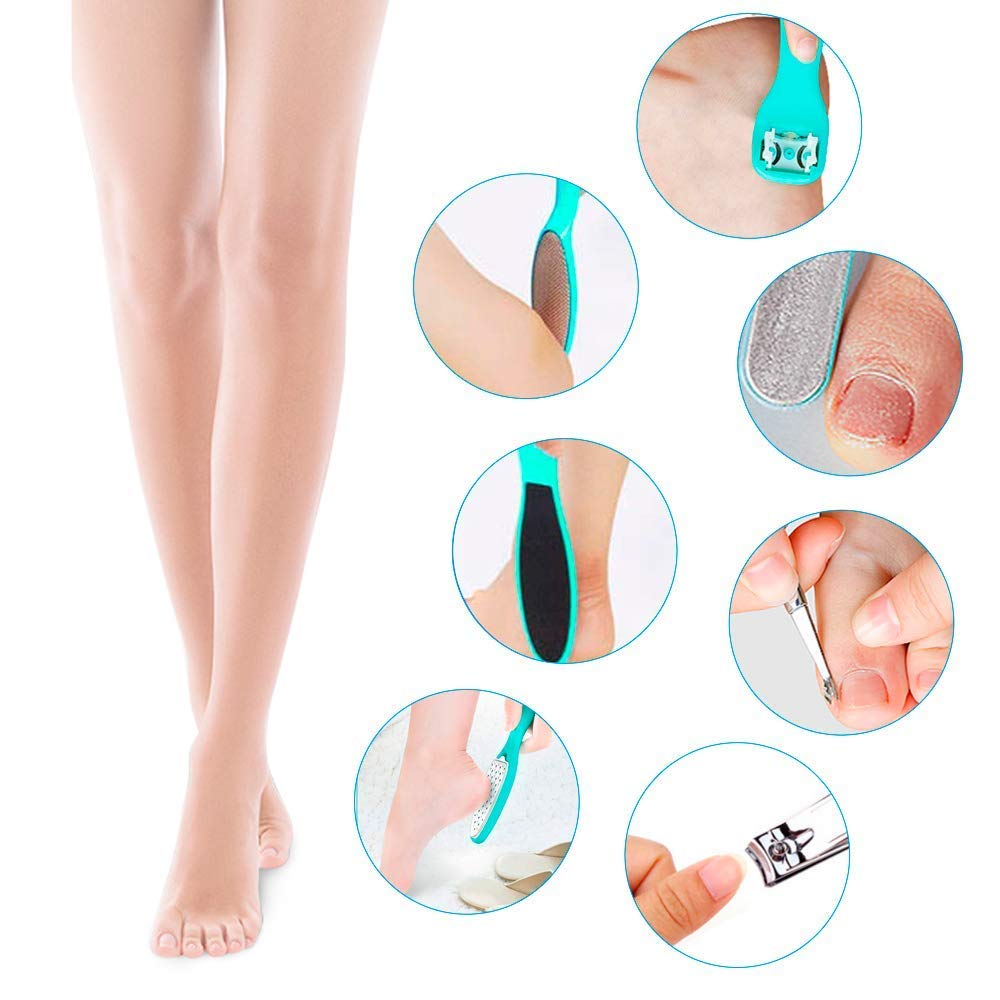 8 Pcs Professional Foot Set Pedicuret Kit