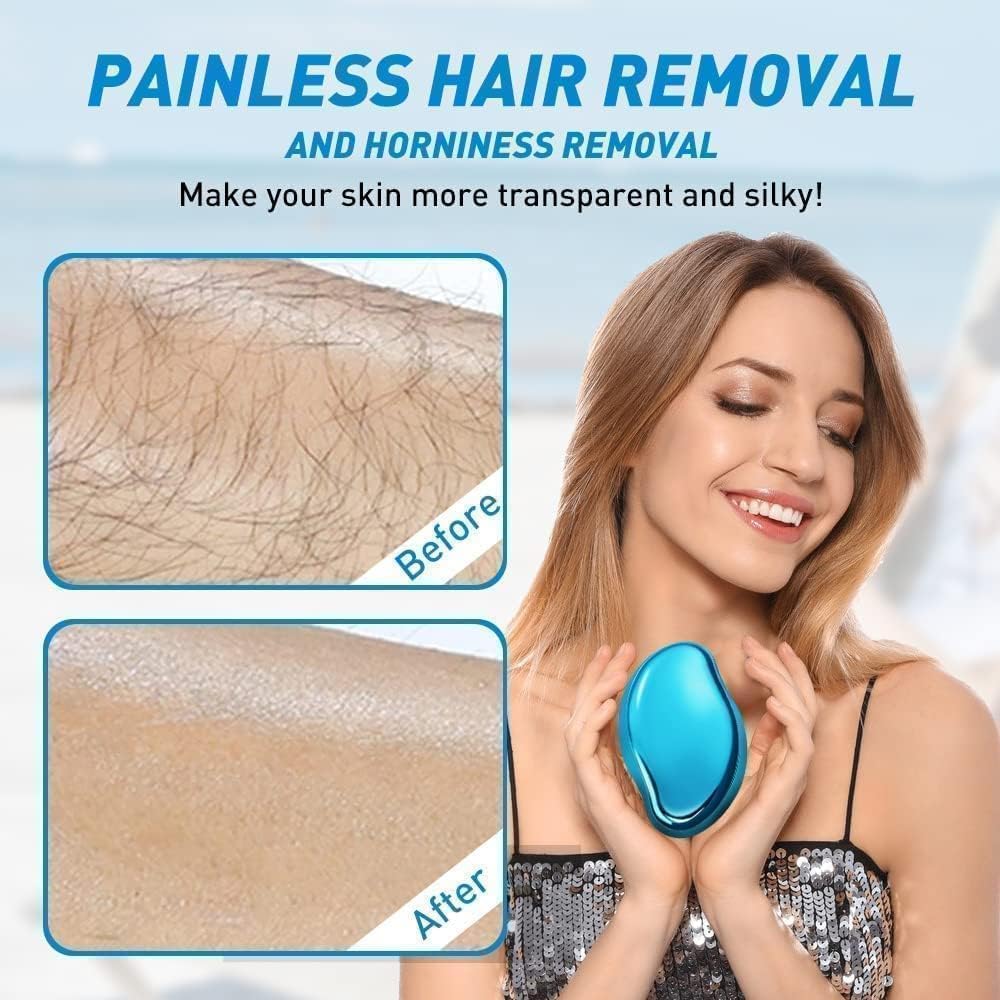 Reusable Crystal Hair Remover – Nano Glass Painless Hair Eraser