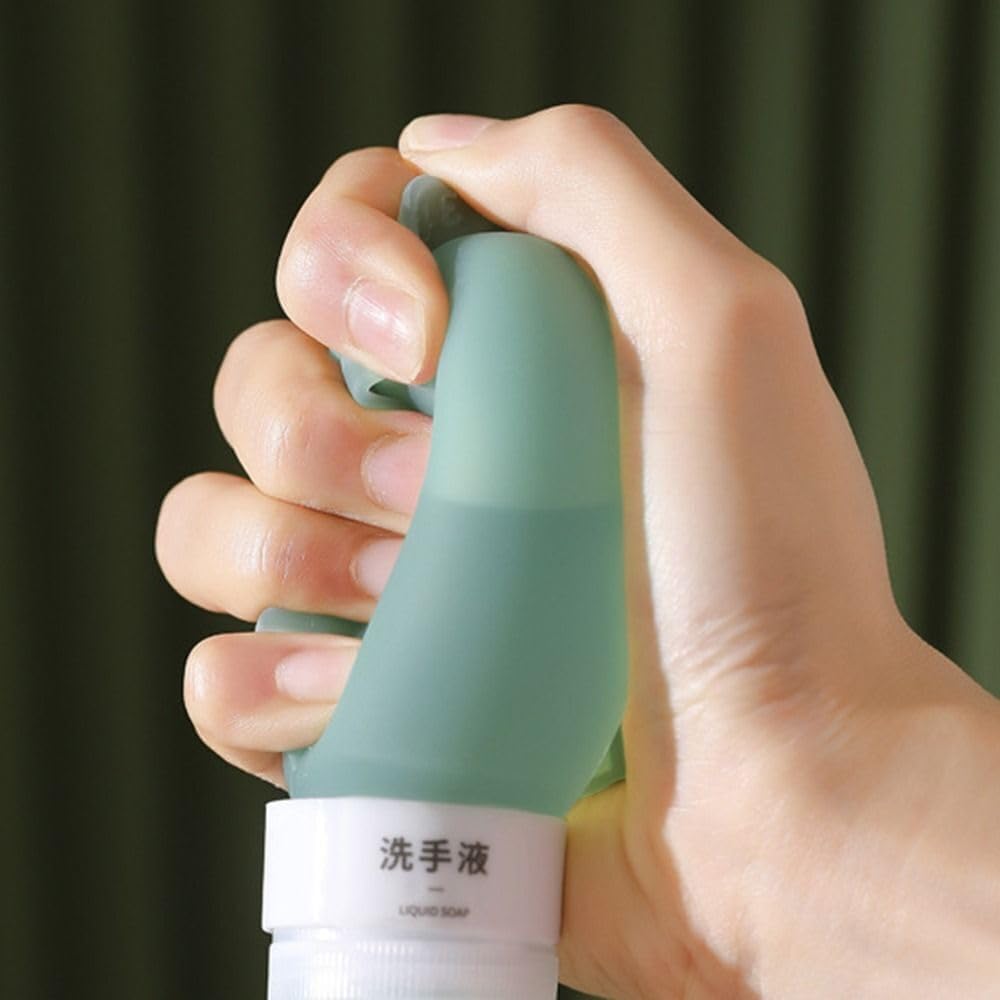 60ml Silicone Travel Bottles Set β Leakproof & TSA Approved