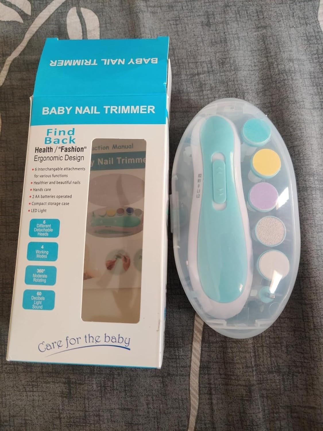 Baby Nail Trimmer with LED – Quiet & Safe Grooming