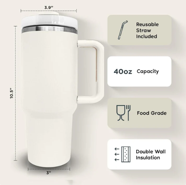 Stainless Steel Cup Vacuum Insulated Tumbler for Water