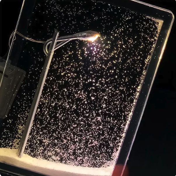 Snowflake Night Light Lamp for Winter Decor