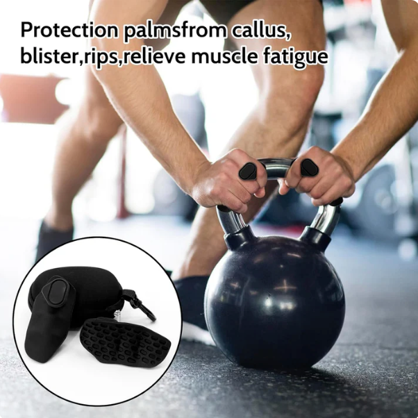 Weight Lifting Grips with Wrist Support β Anti-Slip Gym Gloves