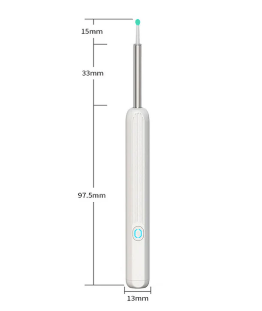 Ear Wax Cleaner Kit with HD WiFi Camera – Reusable Otoscope Tool