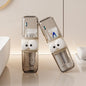 3-in-1 Travel Toothbrush Case & Gargle Cup (Pack of 1 Brown)