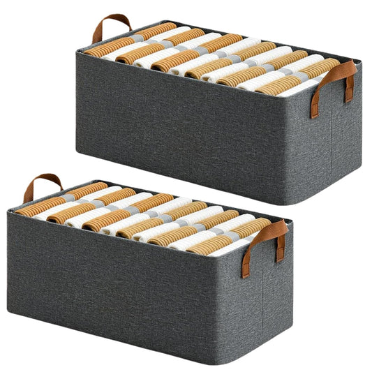 26L OPEN STORAGE BOX (PACK OF 2)