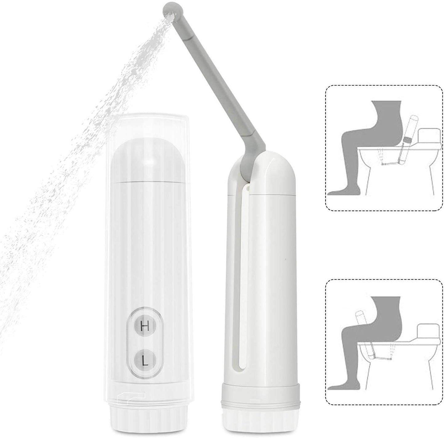 Portable Electric Travel Bidet Spray Bottle Shattaf