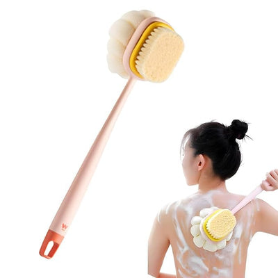 2-in-1 Long Handle Back Bath Brush