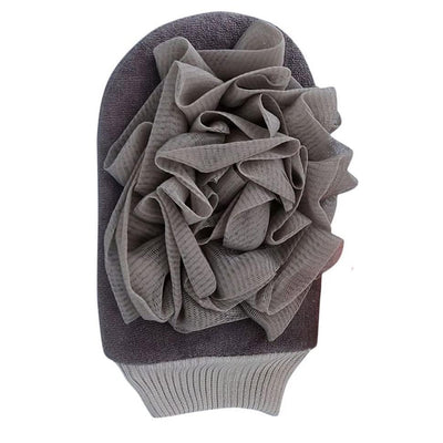 2-in-1 Exfoliating Body Scrub Gloves for Bath