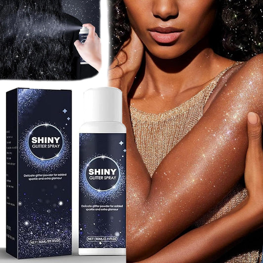 Professional Glitter Hair Spray, Glitter Spray For Body, Hair And Cloth 100ML, (Silver)