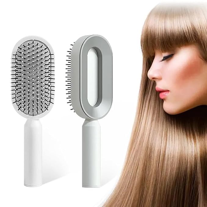 Classic Nylon Bristle Hair Brush for Men & Women