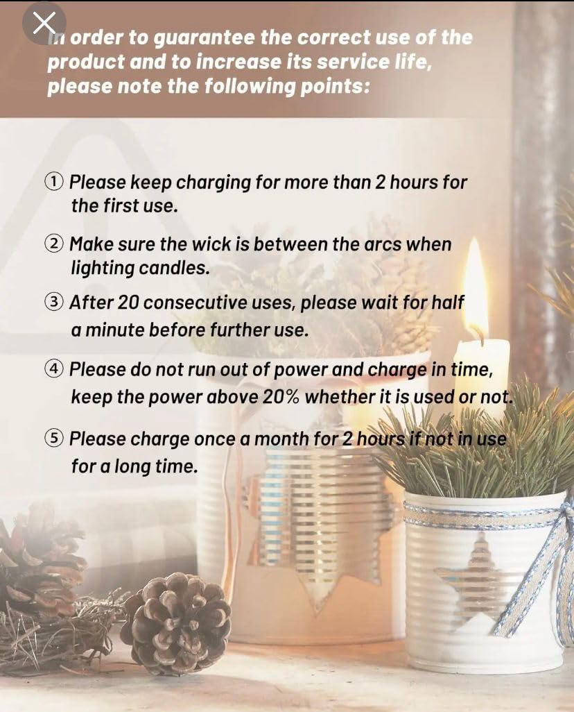 Rechargeable Electric Arc Lighter with Flexible Neck