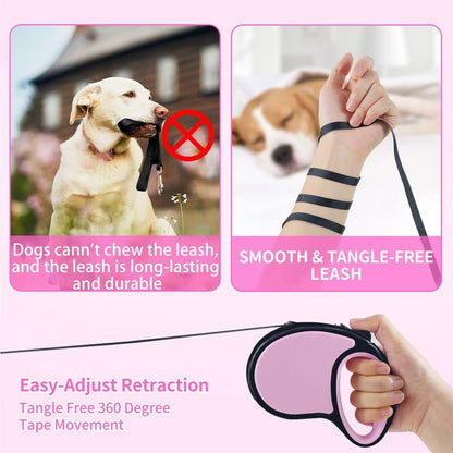 5M Retractable Smart Pet Leash