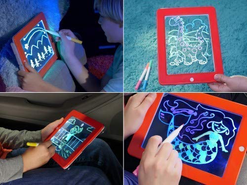 Magic LED Drawing Pad – Light-Up Sketch & Doodle Board
