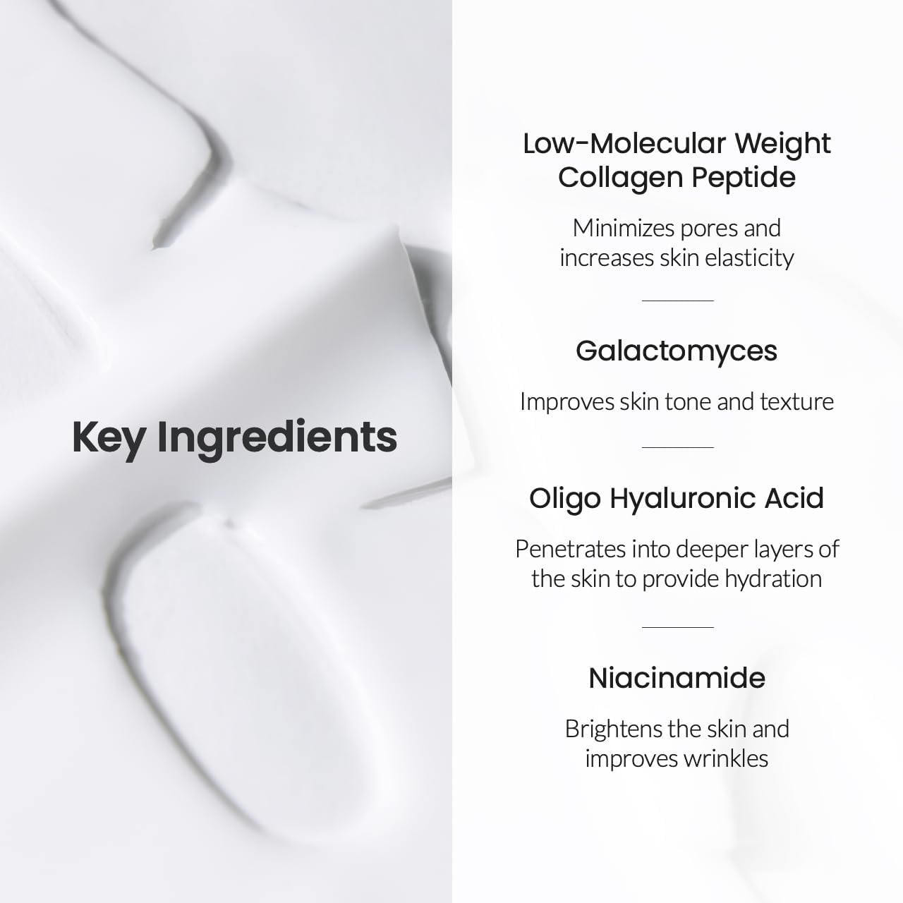 Bio-Collagen Face Mask Korean Glass Skin Deep Hydrating Pack of 1, 34g