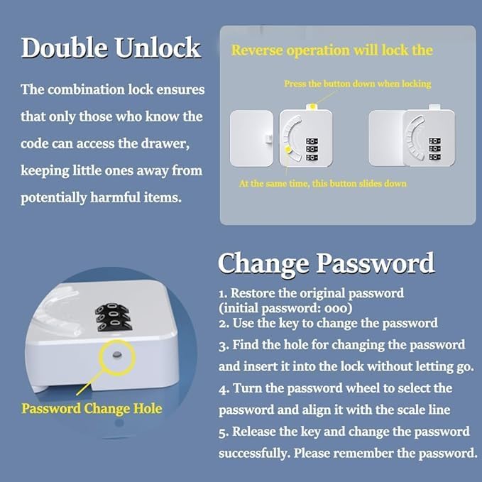 Child Safety Lock for Fridge & Cabinets