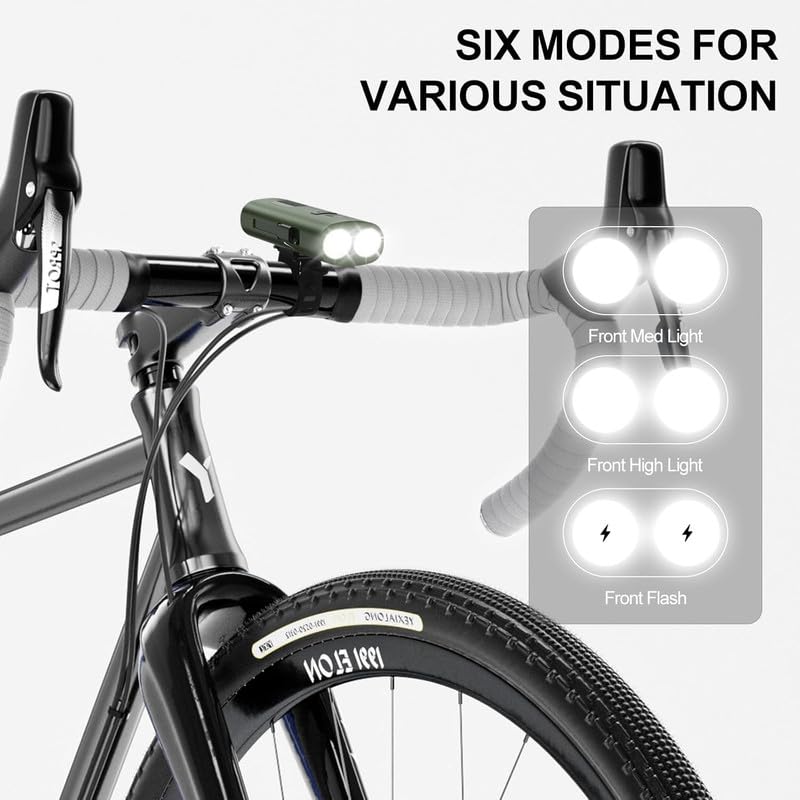 1000LM Rechargeable LED Bike & Cycle Light – Waterproof, Magnetic, Multi-Mode