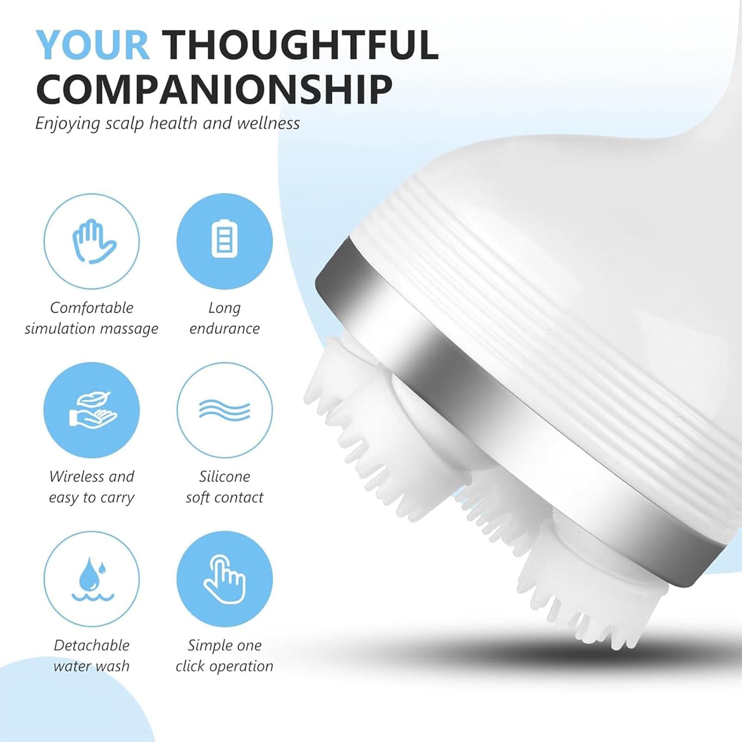 Rechargeable Electric Scalp & Body Pain Massager