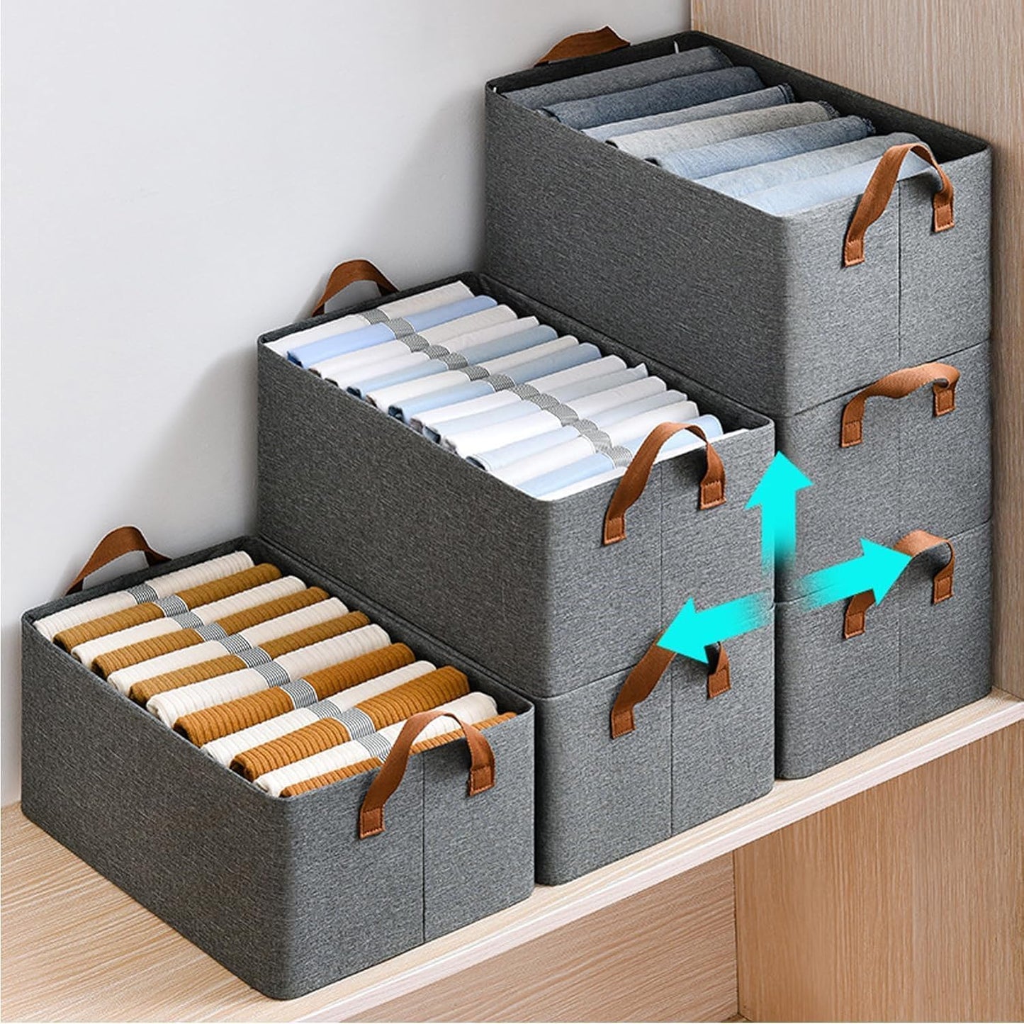 26L OPEN STORAGE BOX (PACK OF 2)