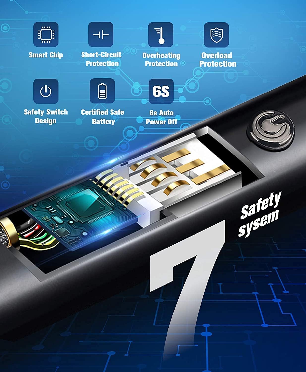 Rechargeable Electric Arc Lighter with Flexible Neck