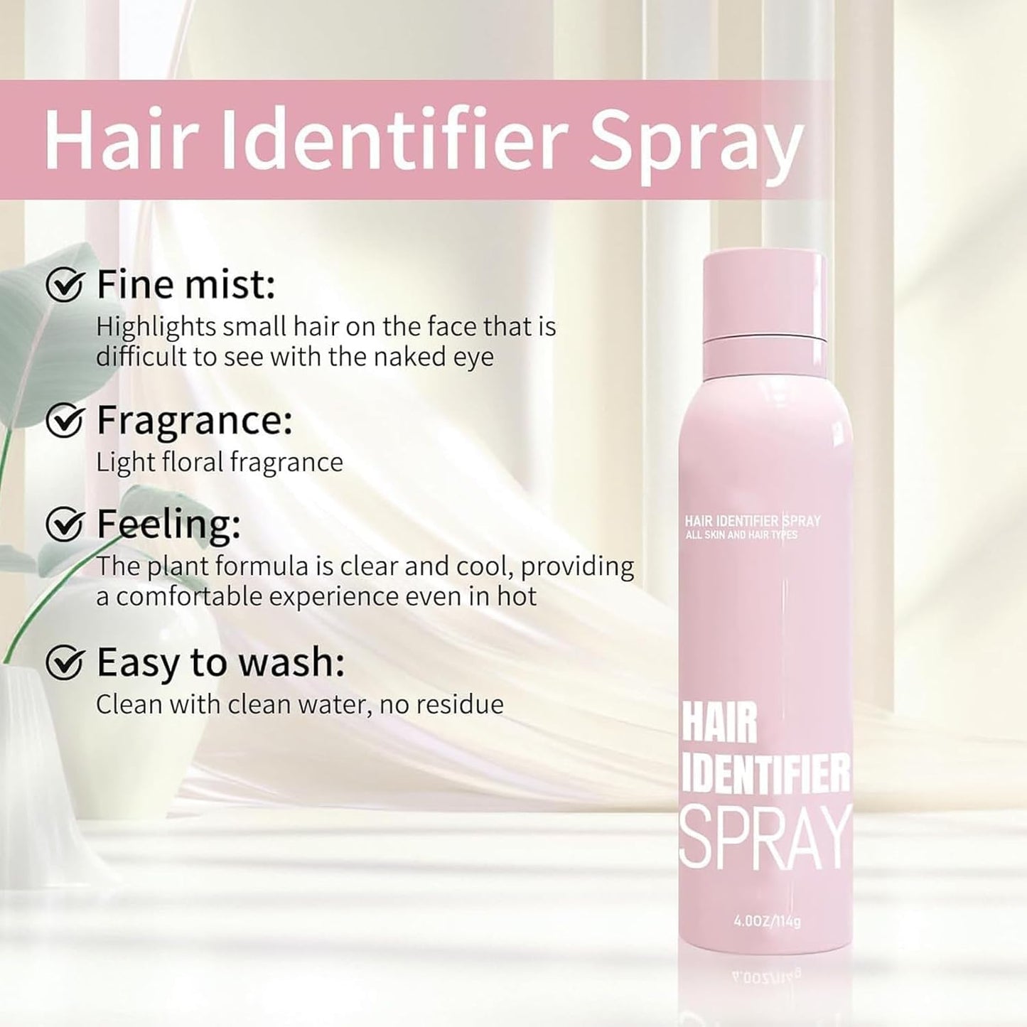Hair Identifier Spray for Face & Body Shaving | 100ml