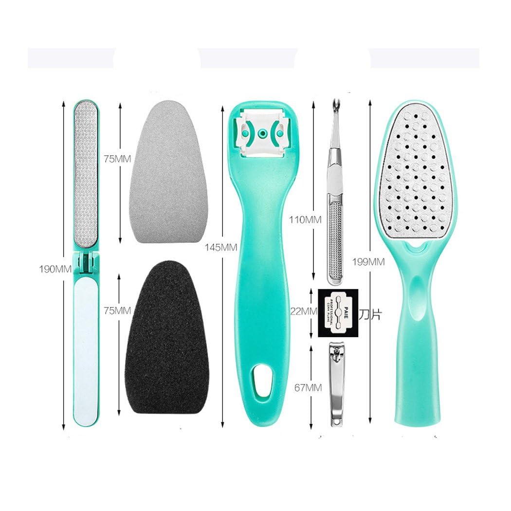 8 Pcs Professional Foot Set Pedicuret Kit
