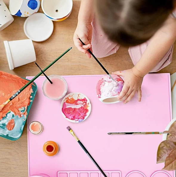 Silicone Craft Paint Mat – Non-Stick Art & DIY Sheet for Kids
