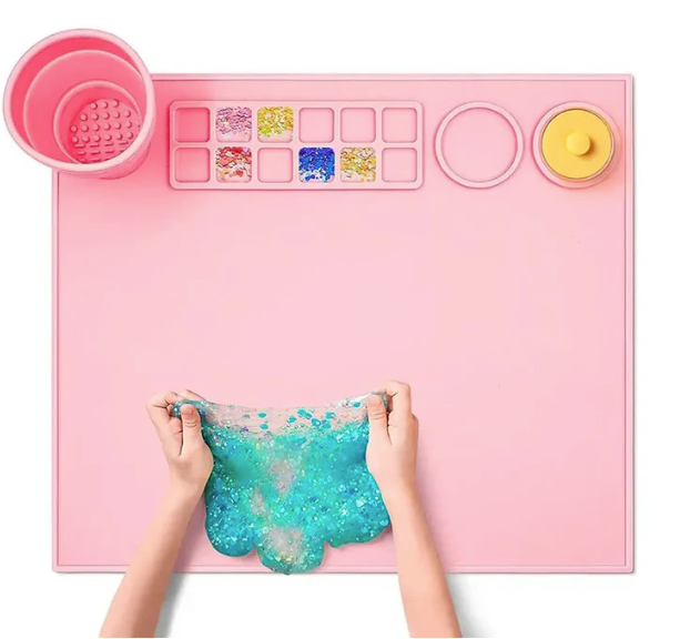 Silicone Craft Paint Mat – Non-Stick Art & DIY Sheet for Kids